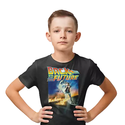 Buy Kids Boys Film Movie Birthday Christmas Horror T Shirt Back To The Future • 9.47£