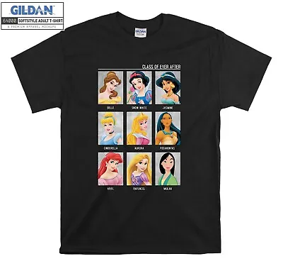 Buy Disney Princesses Class Ever T-shirt Gift T Shirt Men Women Unisex Tshirt 6297 • 11.95£