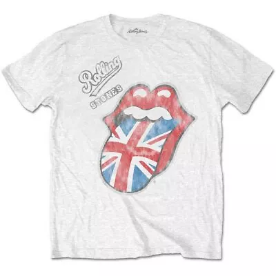 Buy The Rolling Stones Vintage British Tongue Official Tee T-Shirt Mens • 15.99£