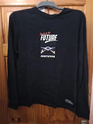 Buy Back To The Future Long Sleeve T-Shirt- Just Hype Medium  • 25£