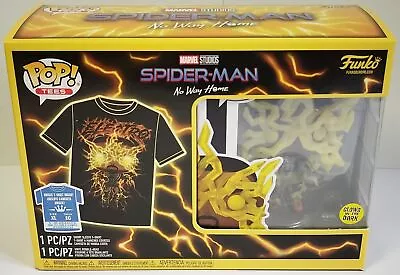 Buy Funko POP Tees Spider-Man No Way Home Electro 1164 Special Glows + T-Shirt XL • 20.45£
