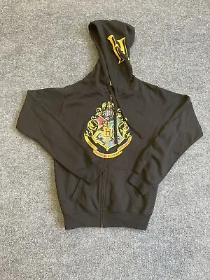 Buy Harry Potter Hoodie Youth Children’s Extra-large Back Spell Out Hogwarts Zip • 14.90£