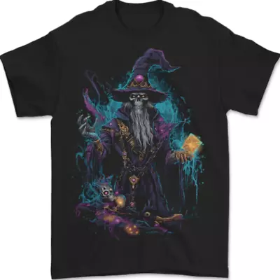 Buy Fantasy Wizard Warlock 6 Mens T-Shirt 100% Cotton • 8.49£