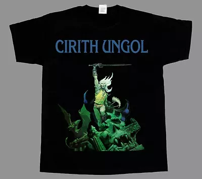 Buy Cirith Ungol Frost And Fire New Black Short/long Sleeve T-shirt • 13.19£