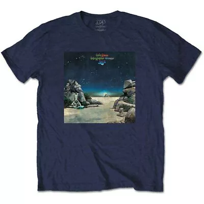 Buy Yes Topographic Oceans Official Tee T-Shirt Mens Unisex • 17.13£