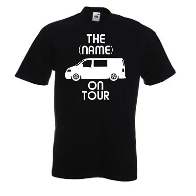Buy Camper  On Tour T-shirt Personalised Camping Tshirt, Campervan T Shirt, Glamping • 11.99£