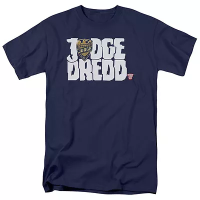 Buy Judge Dredd Logo T-Shirt Sizes S-3X NEW • 20.46£