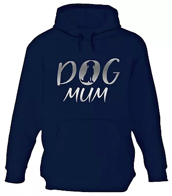 Buy Womens Dog Mum Hoodie Funny Cute Joke Crazy Lady Fur Baby Puppy Hoody Gift • 19.99£