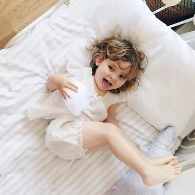Buy Toddler Girl Cotton Silk Pajamas Sleeveless Sleepwear Loungwear Outfit 2pc Set • 18.17£