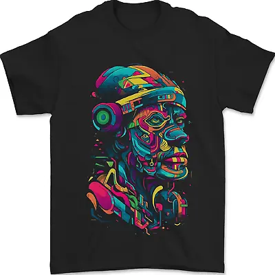 Buy Cool African Head With Headphones Mens T-Shirt 100% Cotton • 8.49£