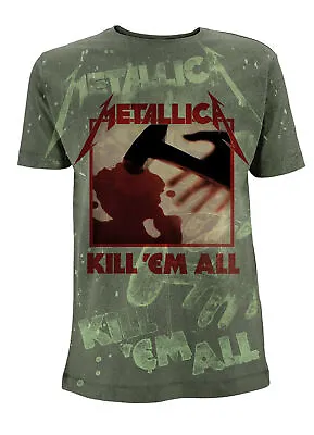 Buy Metallica Kill 'Em All Allover Official Tee T-Shirt Mens Unisex • 25.70£