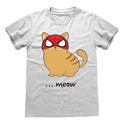 Buy Official Heroes Inc Spider-man Miles Morales Video Game - Meow T-shirt • 15.99£