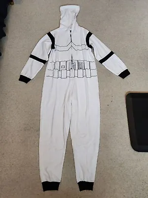 Buy Star Wars Stormtrooper Fleece Pajama One Piece, Women's Large • 27.01£