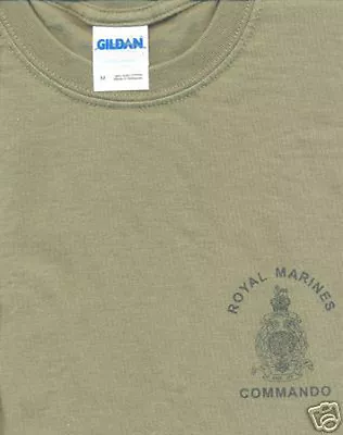 Buy BRITISH ROYAL MARINES REG T-SHIRT All Sizes FORCES • 9.99£