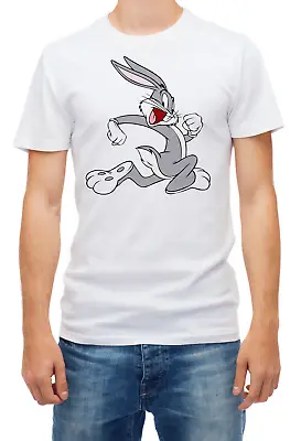Buy Bugs Bunny Funny Party Short Sleeve White Men T Shirt K262 • 9.69£