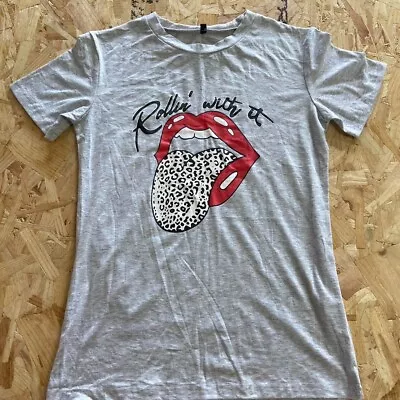 Buy The Rolling Stones T Shirt White Small S Mens Music Band Graphic • 8.99£