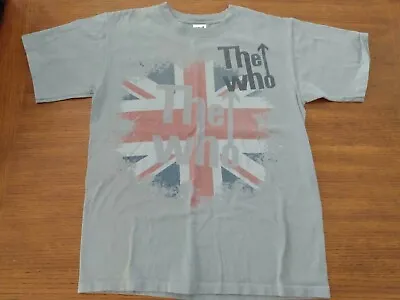 Buy The Who Shirt Medium Gray Anvil Vintage Roger Daltrey Pete Townshend Keith Moon • 3.69£