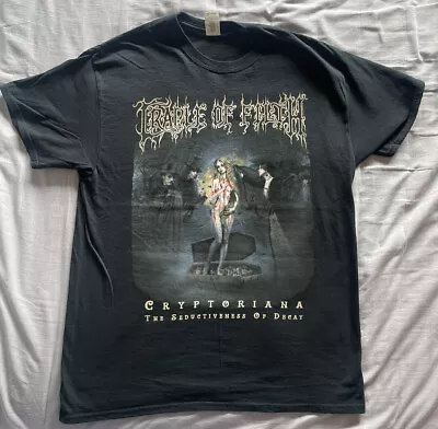 Buy Cradle Of Filth Tour T Shirt Black Metal • 20£