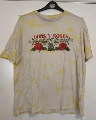 Buy Guns N Roses T Shirt  Rock Band Merch Tee Size Large Axl Rose Slash • 12.50£