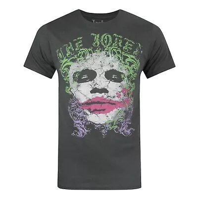 Buy Jack Of All Trades Mens Distressed Face The Joker T-Shirt NS7689 • 19.79£