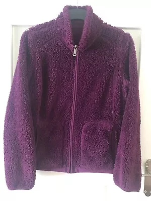 Buy Ladies Reversible Teddy Fleece Jacket Weatherproof Size S • 6£