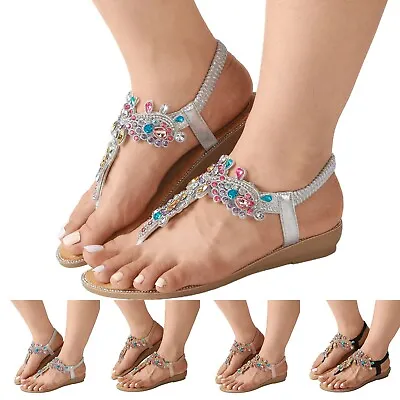 Buy Cool Slippers Female Soft Soled Non Slip Wear Resisting Flat Beach Flops Lady • 24.75£