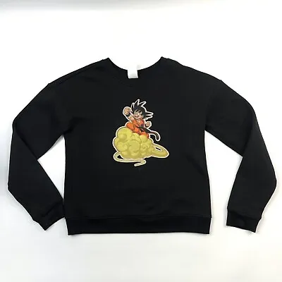 Buy Dragon Ball Goku Nimbus Cloud Long Sleeve Sweatshirt T-Shirt Boys Size 10-12 • 13.41£