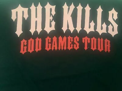 Buy The Kills God Games Tour New Black T-shirt Size Medium • 19.99£