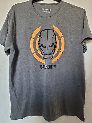 Buy CALL OF DUTY T SHIRT GREY With GRAPHIC SHORT SLEEVE SIZE XL ACTIVISION / PRIMARK • 9.99£