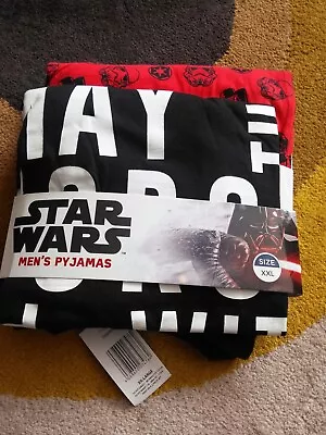 Buy Aldi Mens XXL Star Wars May The Force Be With You Pyjamas - BNWT • 9.99£