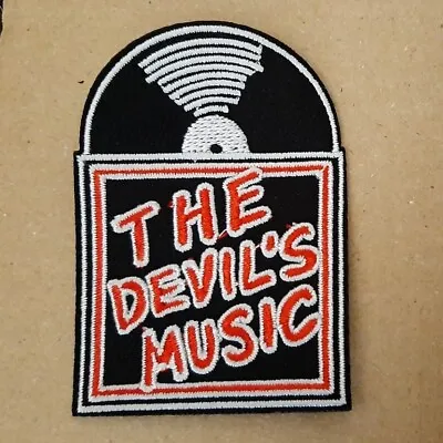 Buy The Devils Music Vinyl Record Sew/ Iron On Patch Album Metal Punk Rock Applique  • 1.89£