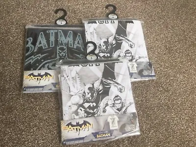 Buy Mens Official Dc Comics White/Black Sizes Small/Medium Batman Superhero T-Shirts • 4.75£