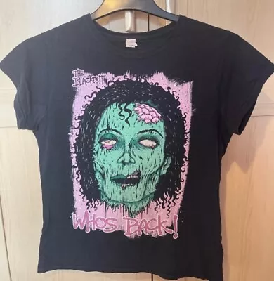 Buy The Blackout T Shirt Michael Jackson Zombie Rock Band Merch Tee Ladies Size L • 14.50£