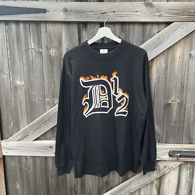Buy Vintage D12 Eminem T Shirt Size Medium Rap Tee 90s 00s Black Long Sleeve • 74.99£