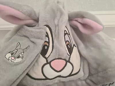 Buy Disney Thumper Rabbit SNUDDIE & Sock Box Blanket Hoodie Oodie Snoodi 10-12 Small • 30£