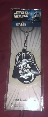 Buy 2011 Star Wars Darth Vader Keychain Rubber NIP Lucas Films C&D Merch • 7.60£