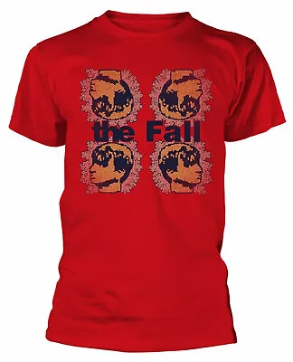 Buy Official The Fall Mark Four Mens Red T Shirt The Fall Mark E Smith Classic Tee • 9.95£