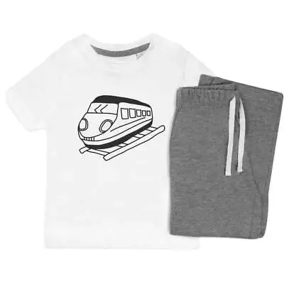 Buy 'Modern Train' Kids Nightwear / Pyjama Set (KP018453) • 14.99£