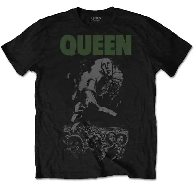 Buy Queen S Of The World 40th Anniversary Full Cover T-Shirt OFFICIAL • 15.19£