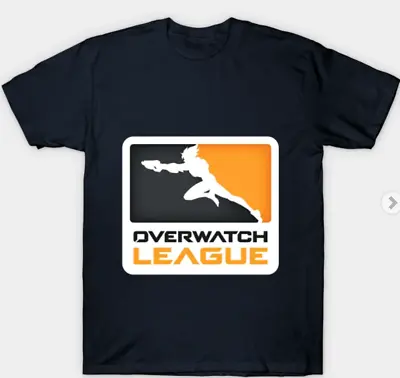 Buy Official Overwatch League T-Shirt, Large Black Shirt, Cotton Shirt • 14.99£