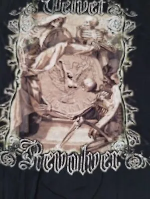 Buy VELVET REVOLVER- 2007 Libertad Coin Black T-shirt ~Never Worn~ M 2XL • 38.57£