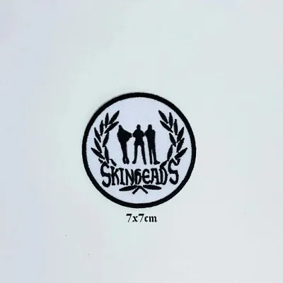 Buy Music Band SkinHeads SKA Embroidered Patch Badge Sew / Iron On For Jacket N-152 • 3£