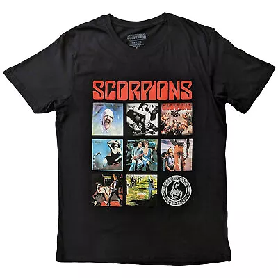 Buy Scorpions Remastered Black T-Shirt NEW OFFICIAL • 16.39£