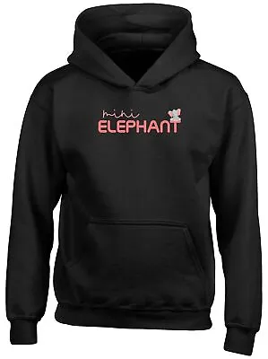 Buy Mini Elephant Kids Hoodie Giant Wildlife Mammoth Zoo Safari Boys Girls Gift Top • 13.99£