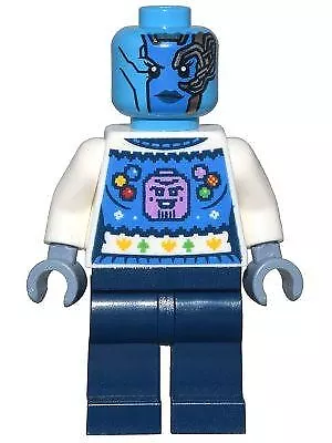 Buy LEGO Marvel Guardians Of The Galaxy Holiday Sweater Nebula Minifigure From 76231 • 14.95£