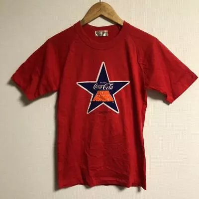 Buy Star Wars Coca Cola Novelty T Shirt 1977 McGregor  Red Short Sleeve T Shirt S • 271.25£