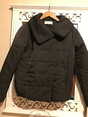 Buy Maison De Nimes Ladies Quilted Jacket Dark Grey  size 8 • 15£