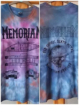 Buy Official Memoriam Tie-dye T-Shirt-XL(Used-Worn Once/Washed-ExCondition) • 21.99£