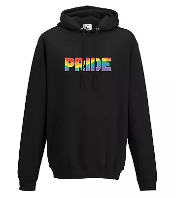 Buy Pride LGBTQ+ Gay Trans Pride Flags Rainbow Hoodie Adults Teens & Kids Sizes • 18.99£