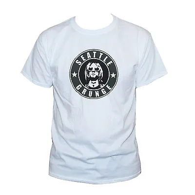 Buy Seattle Grunge T Shirt Nirvana Pearl Jam Music Band Graphic Tee Unisex S-2XL • 13£
